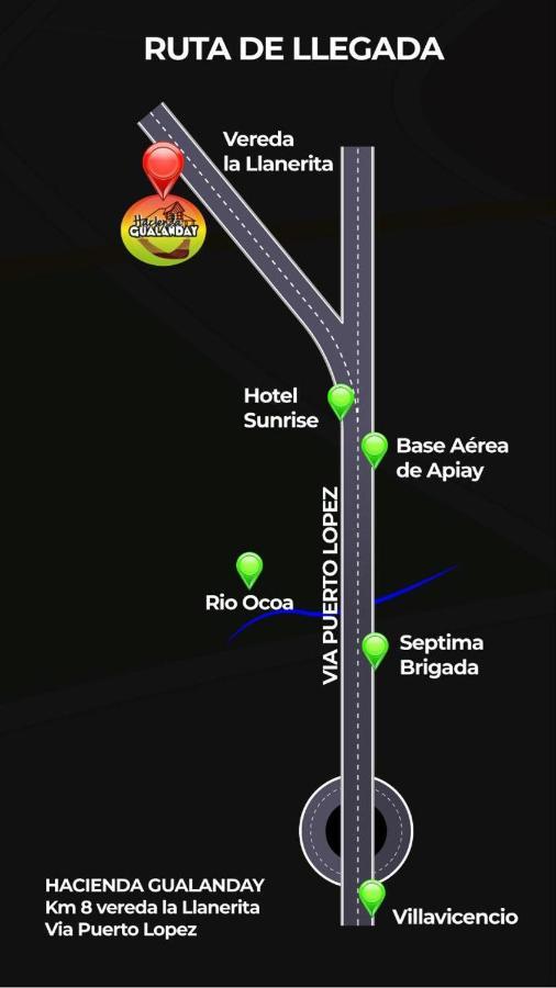 Hotel Hacienda Gualanday Apiay 外观 照片